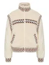 The Upside Dhemi Knitted Cotton Jacket In Neutral