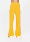 The Upside Dunes Freya Knit Pants In Marigold In Gold