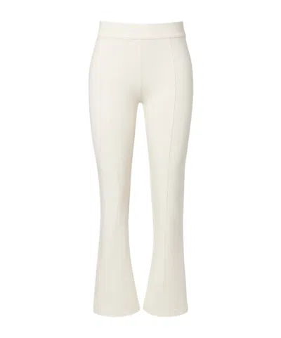 The Upside Elastic Waistband Flared Pants In Neutral