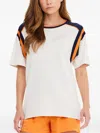 The Upside Elixir Seven Striped T-shirt In White