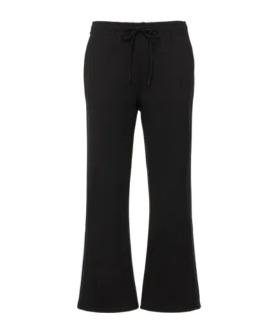 The Upside Empire Camille Highwaist Crop Sweatpants In Black