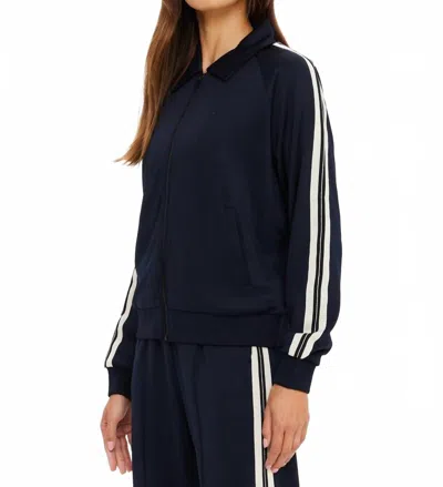 The Upside Empire Pari Zip Jacket In Black