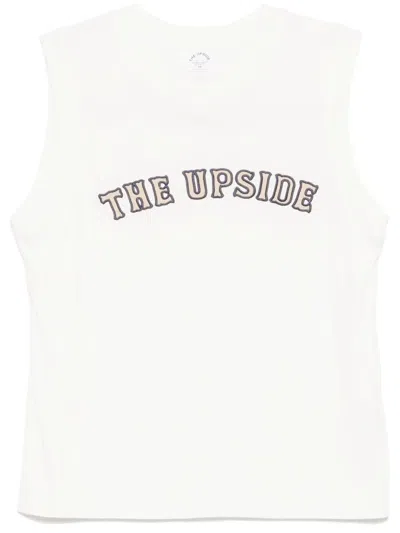The Upside Estelle Vest In 白色