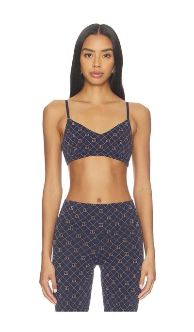 The Upside Ezra Ballet Sports Bra In Blue
