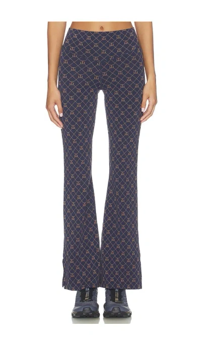 The Upside Ezra Florence Flare Pant In Blue