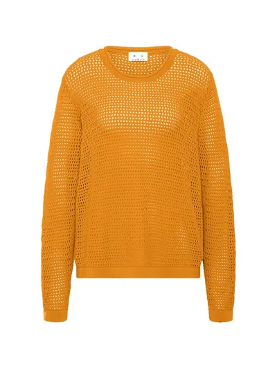 The Upside Felice Open-knit Sweater In Multi