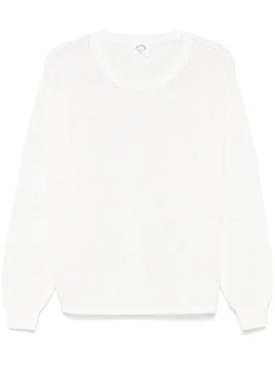 The Upside Fenway Sebastian Knit Crewneck Pullover In Natural