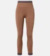The Upside Form Seamless Leggings In Brown