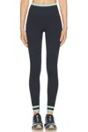 The Upside Form Seamless Midi Legging In Navy