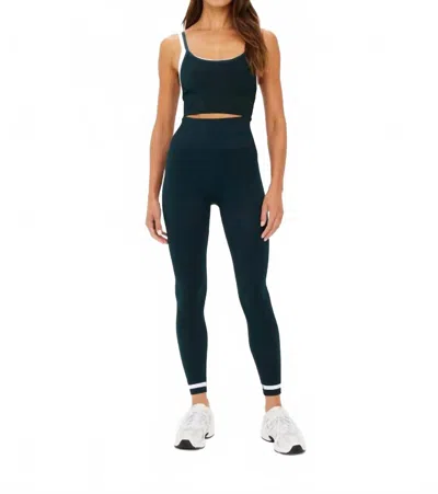 The Upside Form Seamless Midi Pants In Racing Green In Multi
