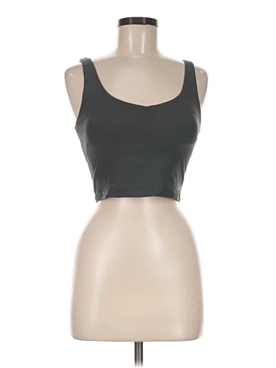 Pre-owned The Upside Halter Top Gray Strapless Neckline Tops