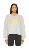 The Upside Harbour Paloma Crewneck Sweatshirt In Grey