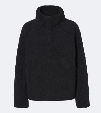 The Upside Harlow Teddy Sweatshirt In Black