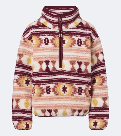 The Upside Harlow Teddy Sweatshirt In Multi