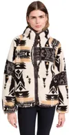 The Upside Totem Harlow Zip Through In Dunes In Multi