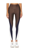 The Upside Icon 28in High Rise Pant In Chocolate In Chocolate