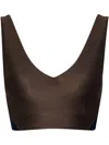 The Upside Isaac Sports Bra In Brown