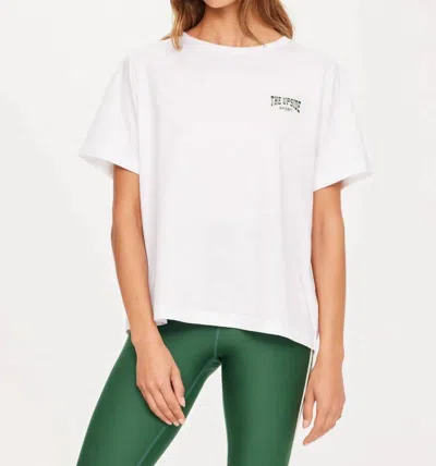The Upside Ivy League Jodhi Tee In White