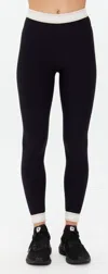 The Upside Jagger Midi Pant In Black