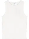 The Upside Frankie Rib Tank Top In White