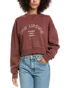 The Upside Jetset Dominique Crew In Plumberry In Brown