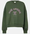 The Upside Jetset Paloma Crew Sweatshirt In Deep Forest In Green