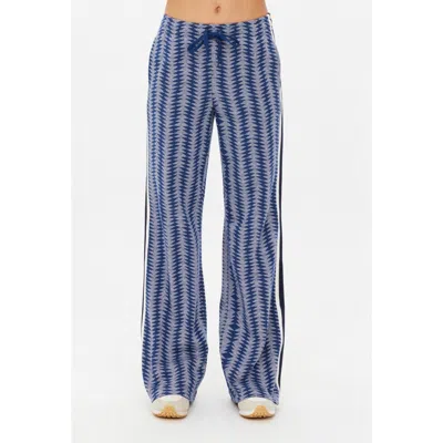 The Upside Joie Jetset Straight Leg Pants In Blue