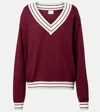 The Upside Josette Cotton Sweater In Brown
