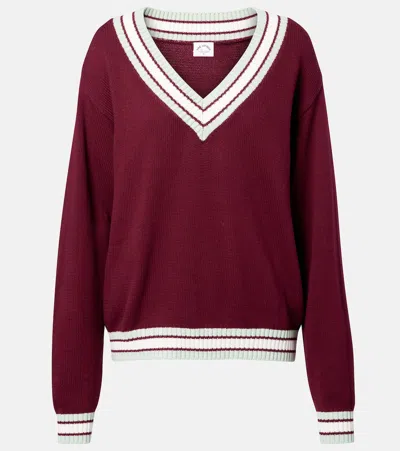 The Upside Josette Cotton Sweater In Brown