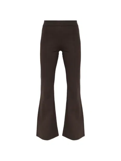 The Upside Joyela Flare Trousers In Brown