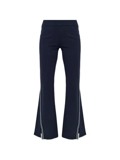 The Upside Joyela Side-stripe Trousers In Blue