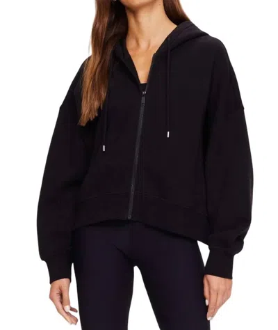 The Upside Jude Crop Hoodie In Black