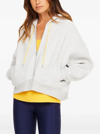 The Upside Jude Zip-up Hoodie In Gray