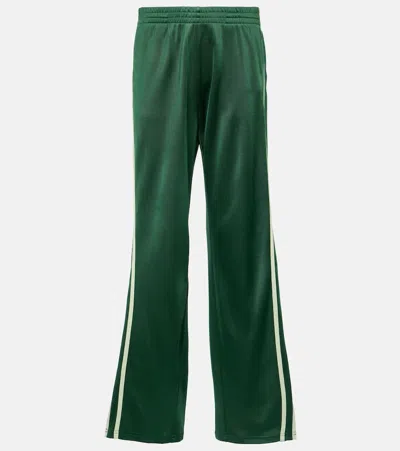 The Upside Striped Elasticated-waist Track Pants In Green