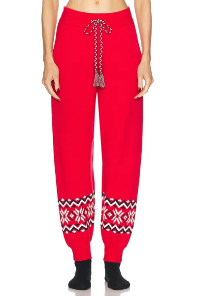 THE UPSIDE APRÈS SKI KEYSTONE JOJO KNIT JOGGER