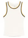 The Upside Kirsty Rib Tank Top In Neutral