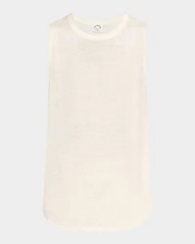 The Upside Knitted Tara Tank Top In Neutral