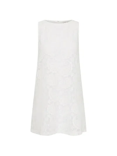 The Upside Lace Mini Dress In White