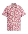 The Upside Lahaina Cabana Floral Zip Shirt In Multi