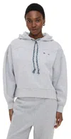 The Upside Lasso Jude Crop Hoodie Grey