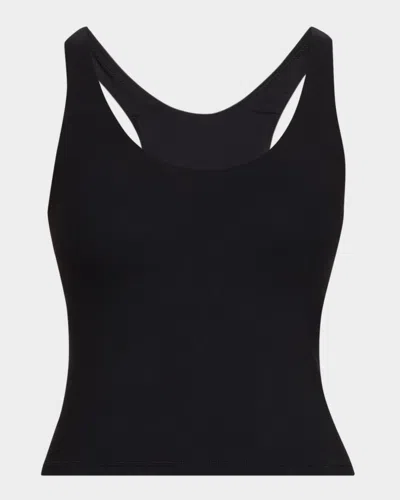 The Upside Laurie Cropped Tank Top In Black