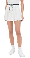 The Upside Laver Cadiz Pleated Tennis Mini Skirt In White