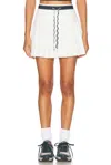 The Upside Laver Cadiz Pleated Tennis Mini Skirt In White