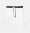 The Upside Laver Cadiz Pleated Tennis Mini Skirt In White