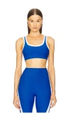 The Upside Lazuli Helena Bralette In Blue