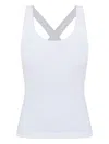 The Upside Lenny Seamless Tank Top In White