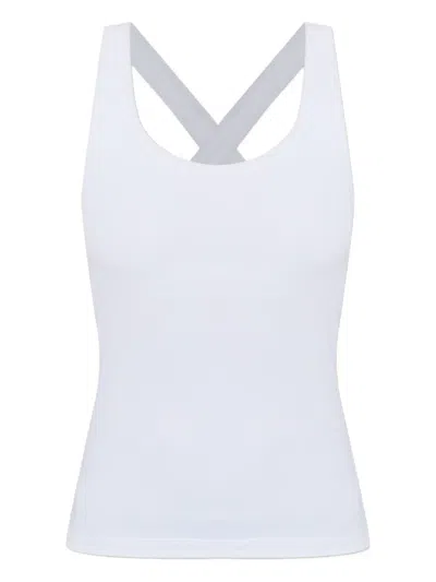 The Upside Lenny Seamless Tank Top In White