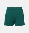The Upside Les Border Evert Knitted Shorts In Green