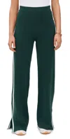 The Upside Les Border Freya Knitted Trackpants In Eden