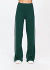 The Upside Les Border Freya Knitted Trackpants In Green